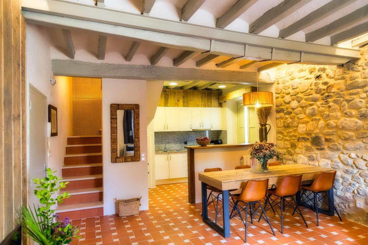 Вілла El Molino De Besalu Casa Con Jardin Екстер'єр фото